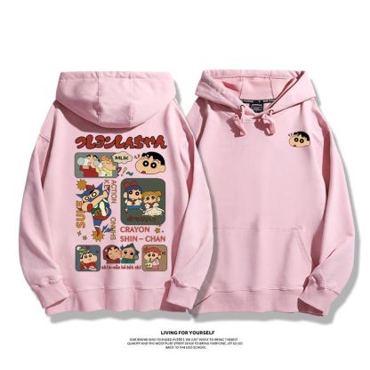 蠟筆小新新款 親子情侶男女款連帽衛衣-ZUIHANG SHOP