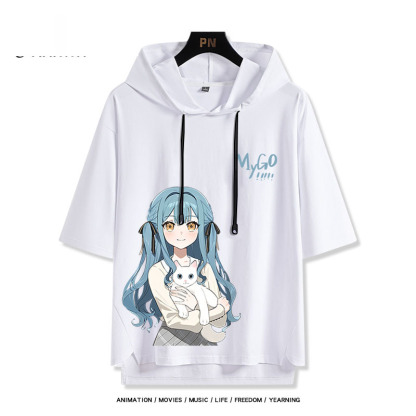 BanG Dream! It's MyGO新款 親子情侶男女款連帽短袖T恤-ZUIHANG SHOP