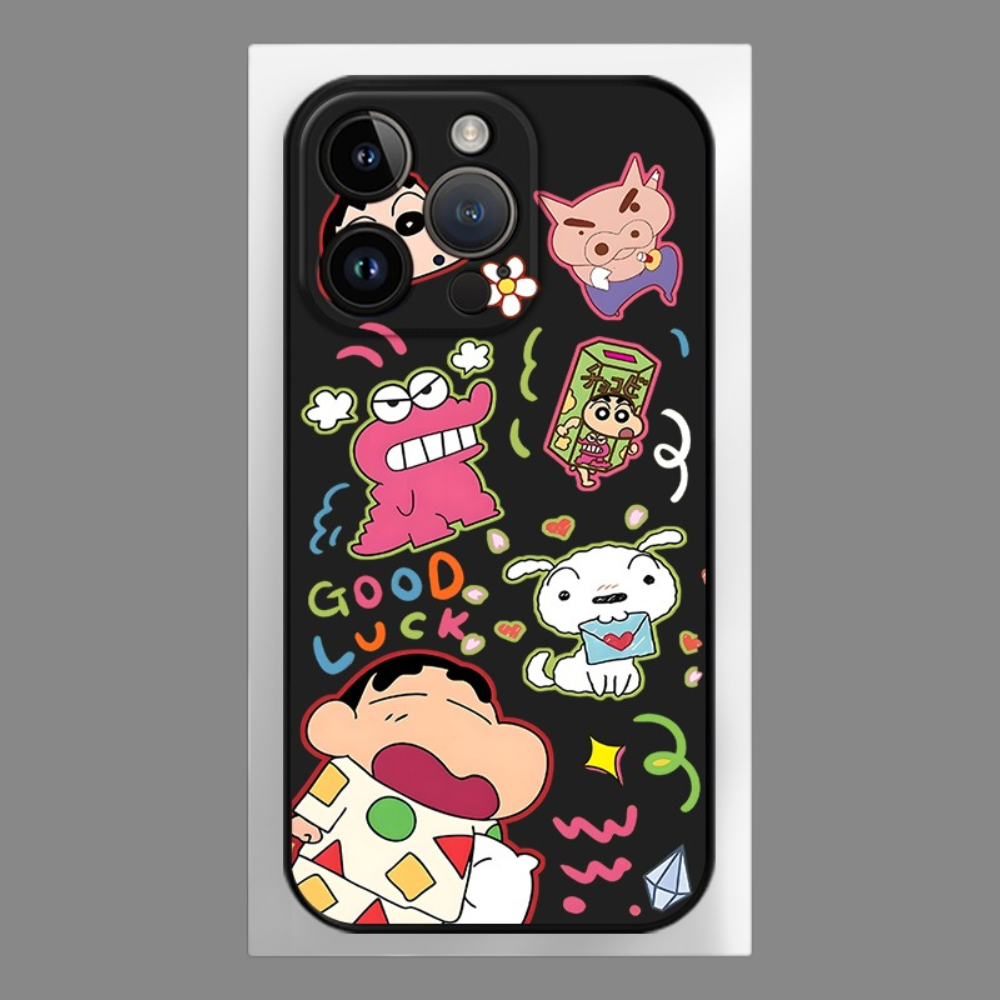 蠟筆小新液態矽膠全包防摔軟殼-ZUIHANG SHOP