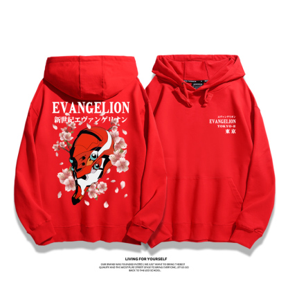 新世紀福音戰士新款 親子情侶男女款連帽衛衣-ZUIHANG SHOP