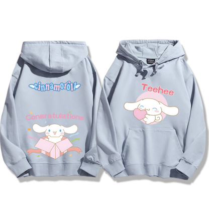 三麗鷗新款 親子情侶男女款連帽衛衣-ZUIHANG SHOP