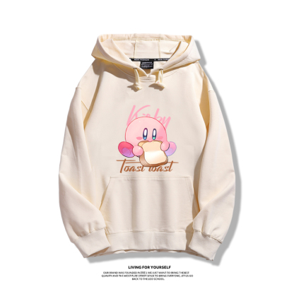 星之卡比新款 親子情侶男女款連帽衛衣