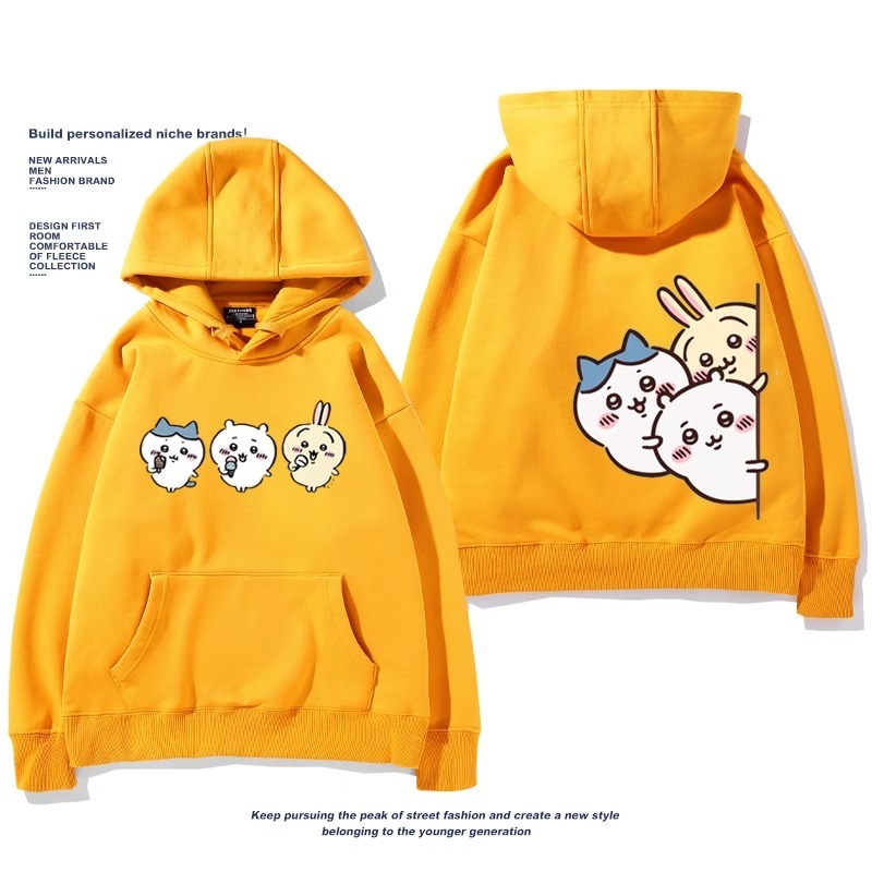 Chiikawa新款 親子情侶男女款連帽衛衣-ZUIHANG SHOP