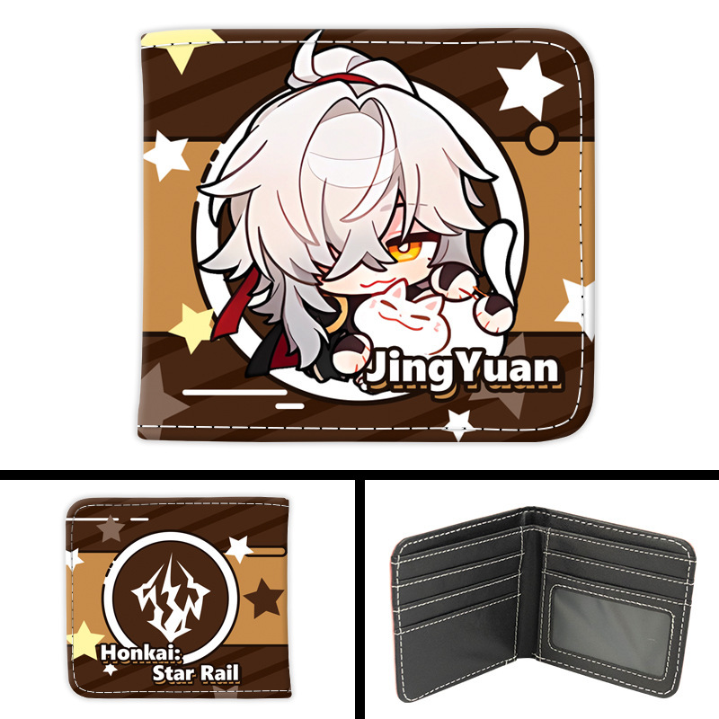 星穹鐵道Q版動漫周邊pu皮革短錢包-ZUIHANG SHOP