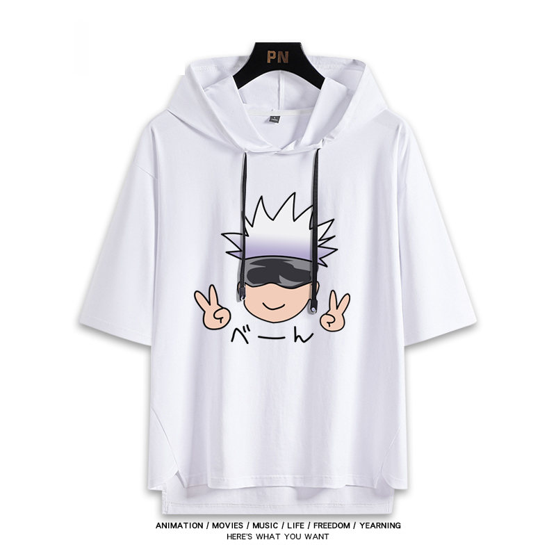 咒術迴戰 連帽短袖T恤