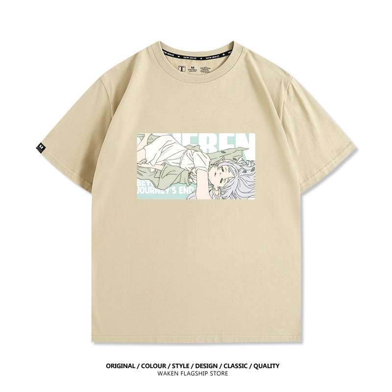 葬送的芙莉蓮 印花短袖T恤-ZUIHANG SHOP