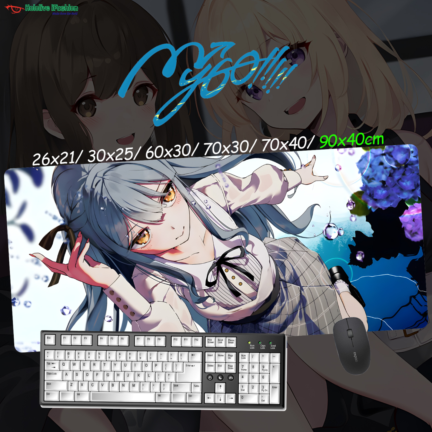 BanG Dream! It's MyGO!!!!! 超大鎖邊主題桌墊 布質滑鼠墊