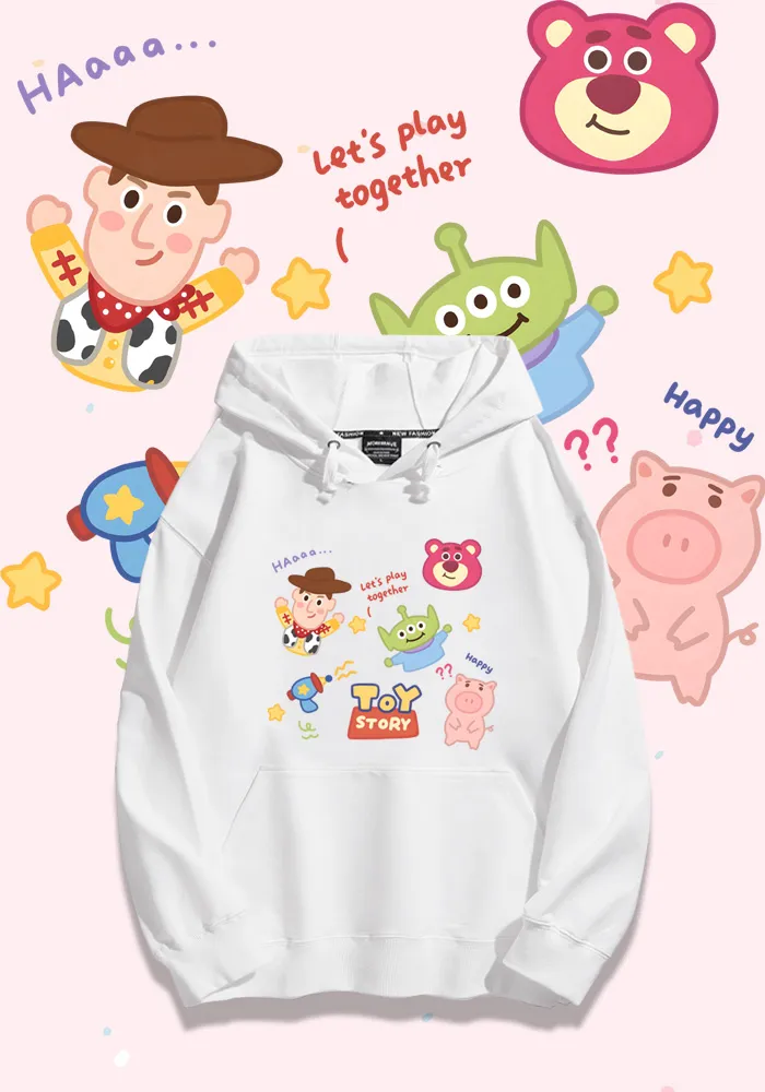 玩具總動員新款 親子情侶男女款連帽衛衣-ZUIHANG SHOP