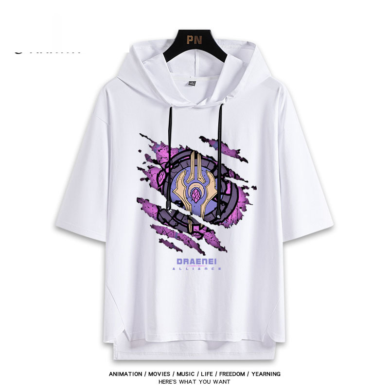 World of Warcraft 魔獸世界 連帽短袖T恤-ZUIHANG SHOP