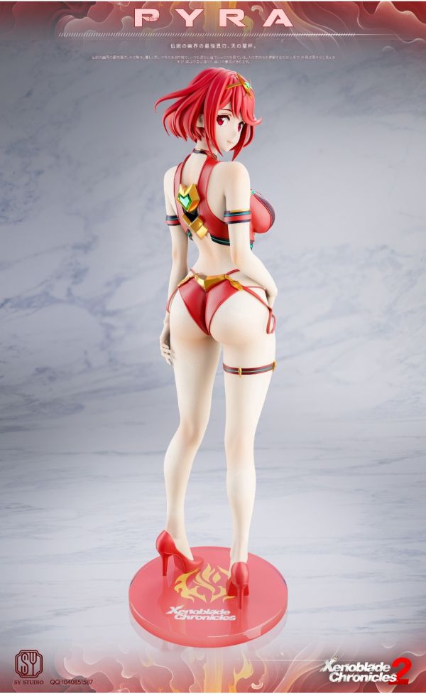 【預購】森炎SY studio 女角色輕雕像系列第一款 Mythra&Pyra 光焰合鳴（異度之刃）-ZUIHANG SHOP