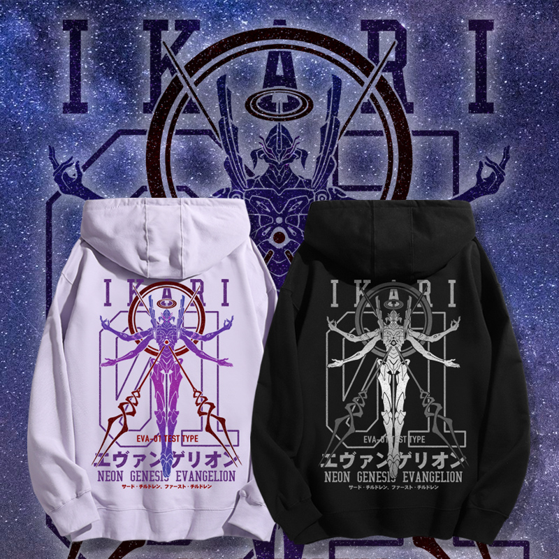 EVA聯名初号機新款 親子情侶男女款連帽衛衣-ZUIHANG SHOP