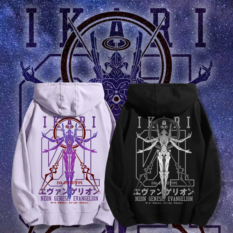 EVA聯名初号機新款 親子情侶男女款連帽衛衣-ZUIHANG SHOP