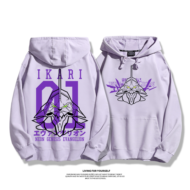 新世紀福音戰士新款 親子情侶男女款連帽衛衣-ZUIHANG SHOP