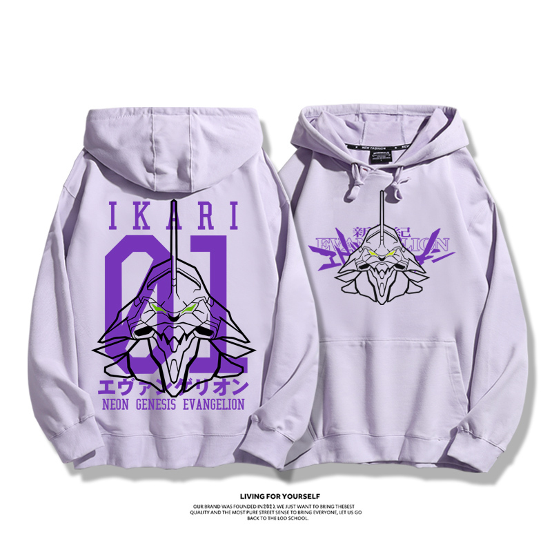 新世紀福音戰士新款 親子情侶男女款連帽衛衣-ZUIHANG SHOP