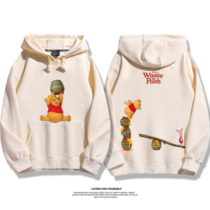 小熊維尼新款 親子情侶男女款連帽衛衣-ZUIHANG SHOP