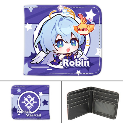 星穹鐵道Q版動漫周邊pu皮革短錢包-ZUIHANG SHOP