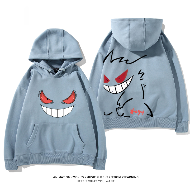 寶可夢新款 親子情侶男女款連帽衛衣-ZUIHANG SHOP