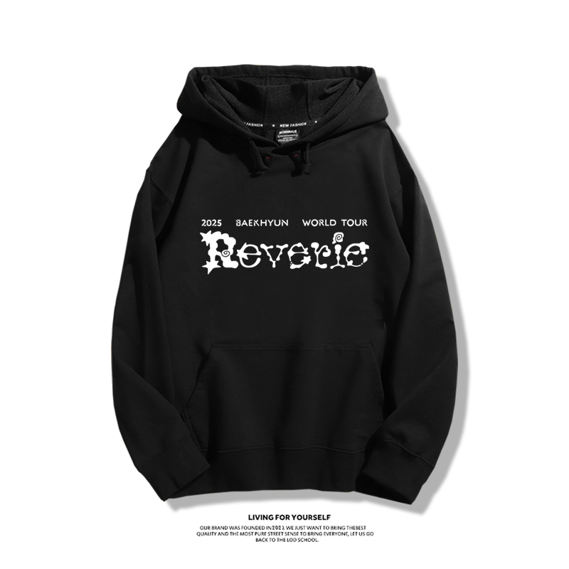 BAEKHYUN邊伯賢新款 親子情侶男女款連帽衛衣
