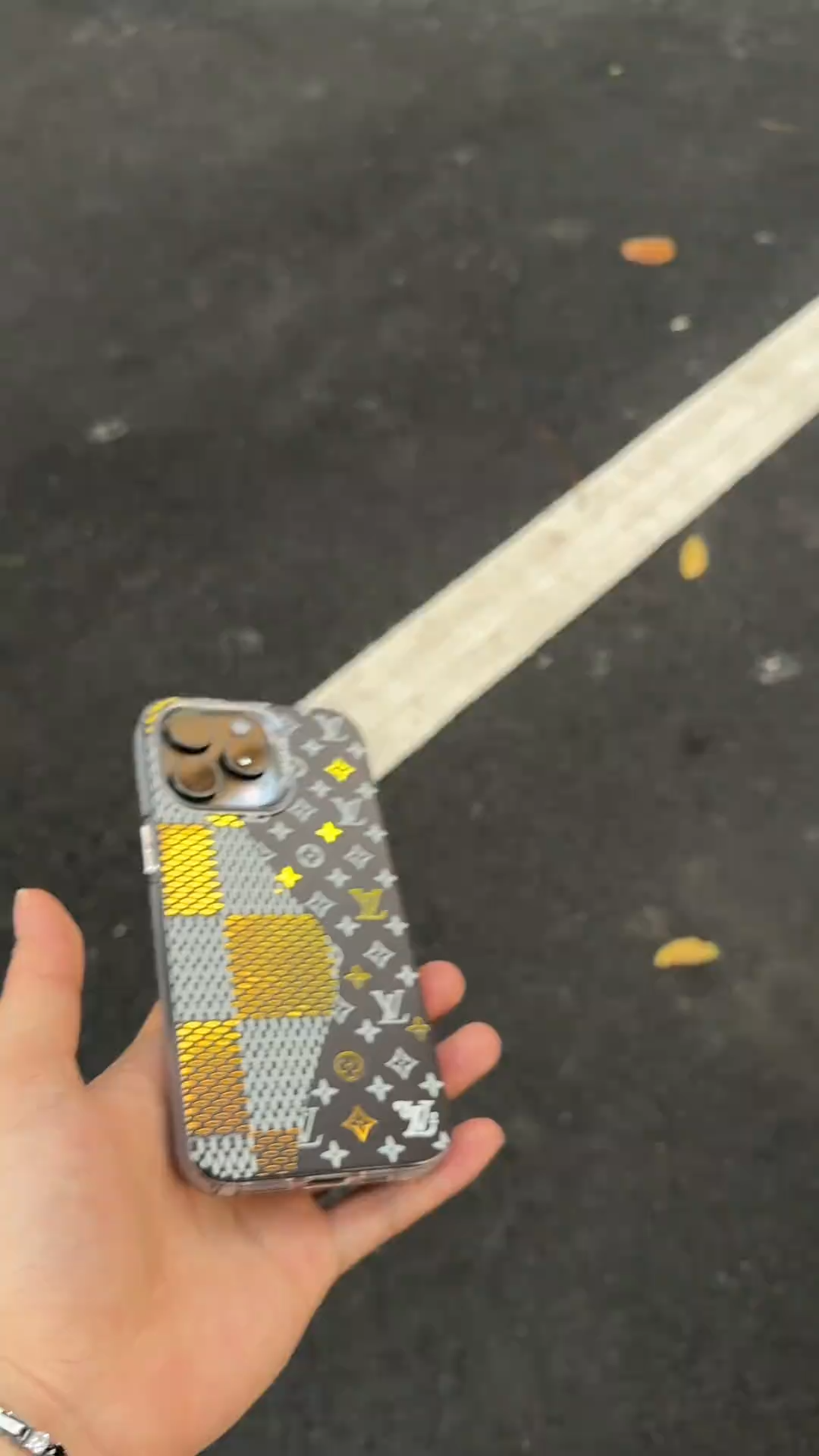 路易威登鐳射印花手機殼