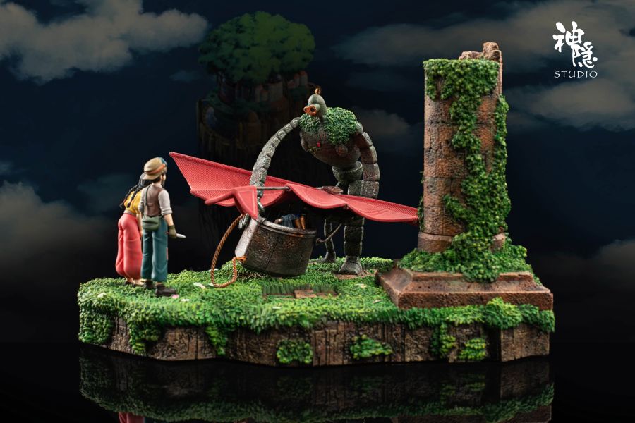 【預購】神隱工作室 回憶定格拼接羣像系列-天空之城·雲上的初遇