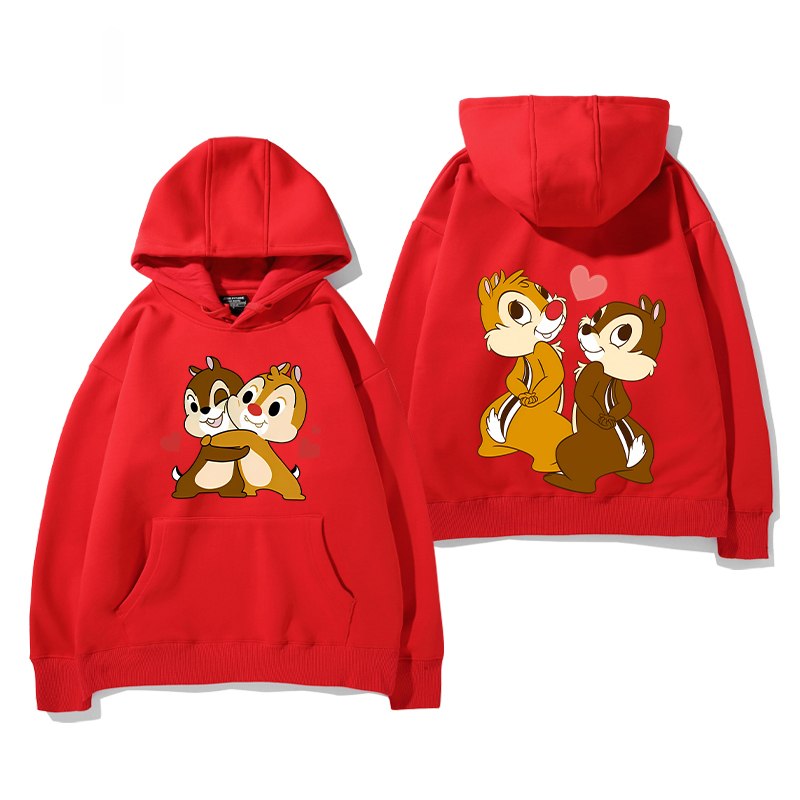 奇奇和蒂蒂新款 親子情侶男女款連帽衛衣-ZUIHANG SHOP