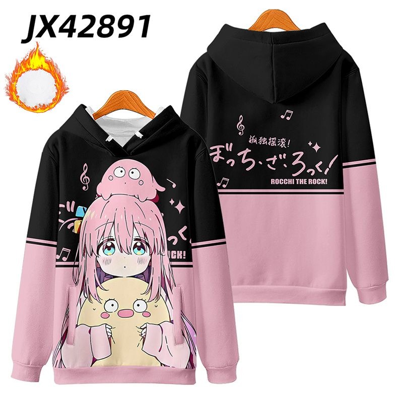 孤獨搖滾 親子情侶男女款連帽衛衣-ZUIHANG SHOP