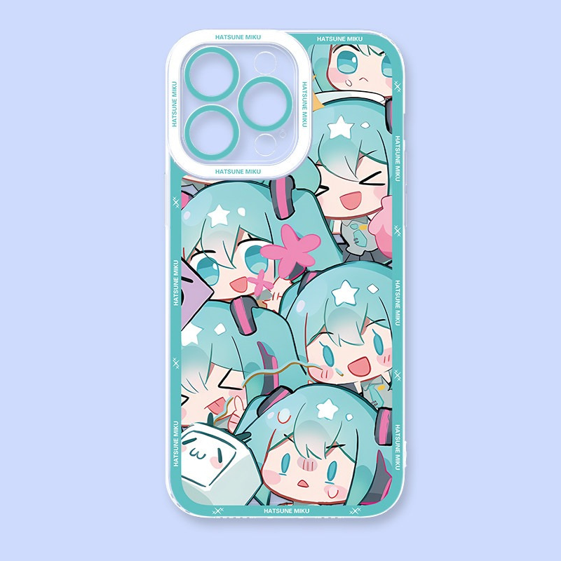 初音未來天使眼透明防摔軟殼