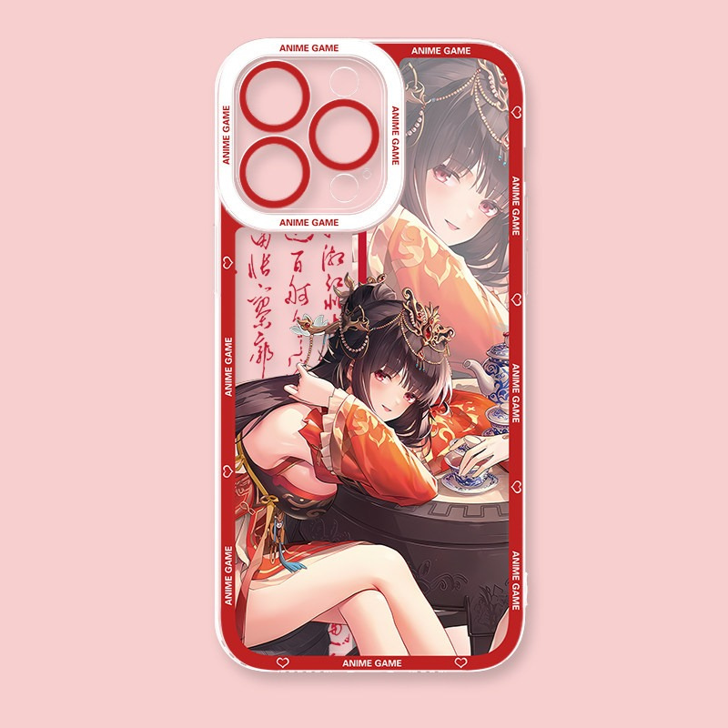 餚夜天光辰天使眼透明防摔軟殼