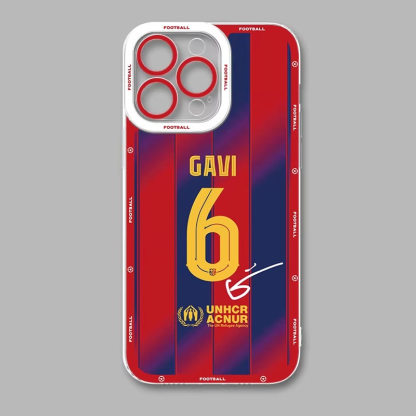 足球俱樂部天使眼透明防摔軟殼