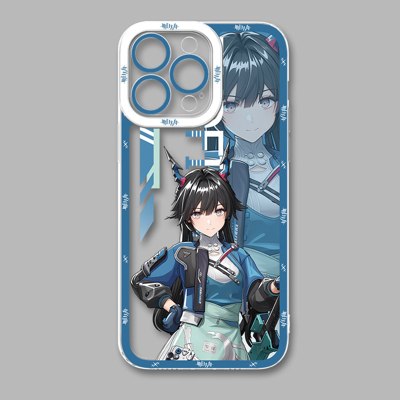 明日方舟終末地天使眼透明防摔軟殼