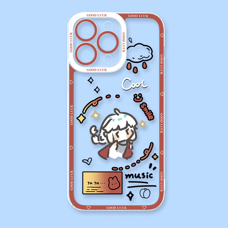 sky光遇天使眼透明防摔軟殼