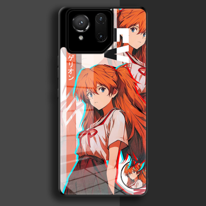 ROG新世紀福音戰士鋼化玻璃手機殼