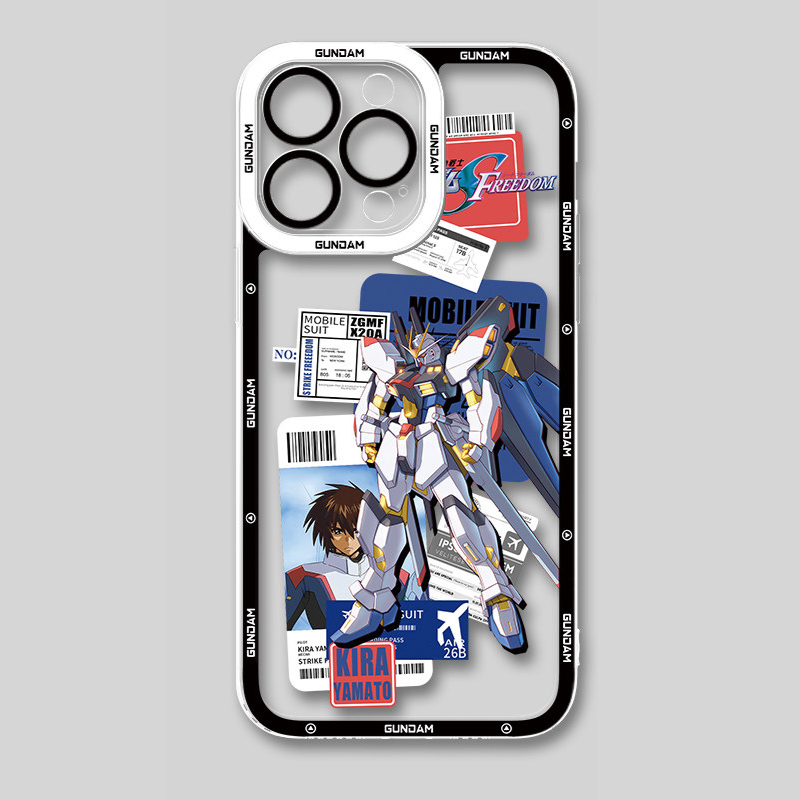 機動戰士鋼彈天使眼透明防摔軟殼