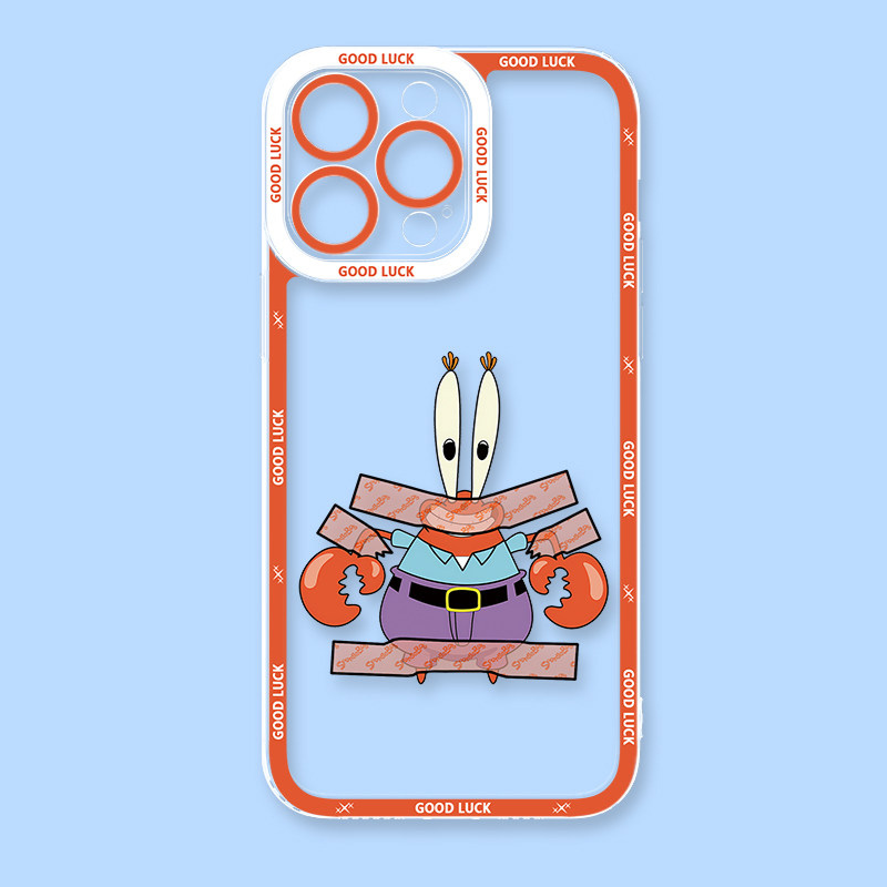 海綿寶寶天使眼透明防摔軟殼