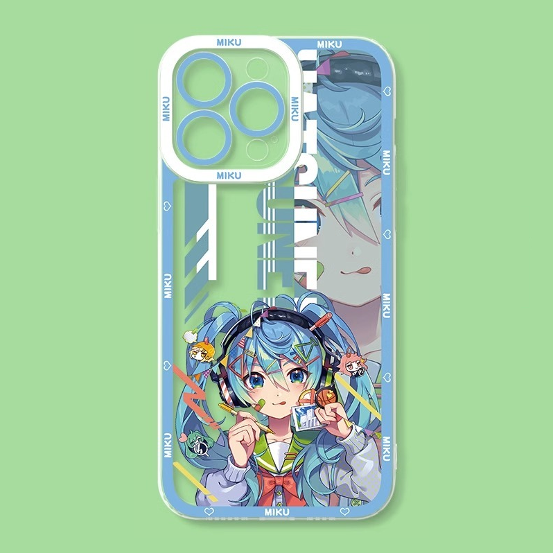 初音未來天使眼透明防摔軟殼