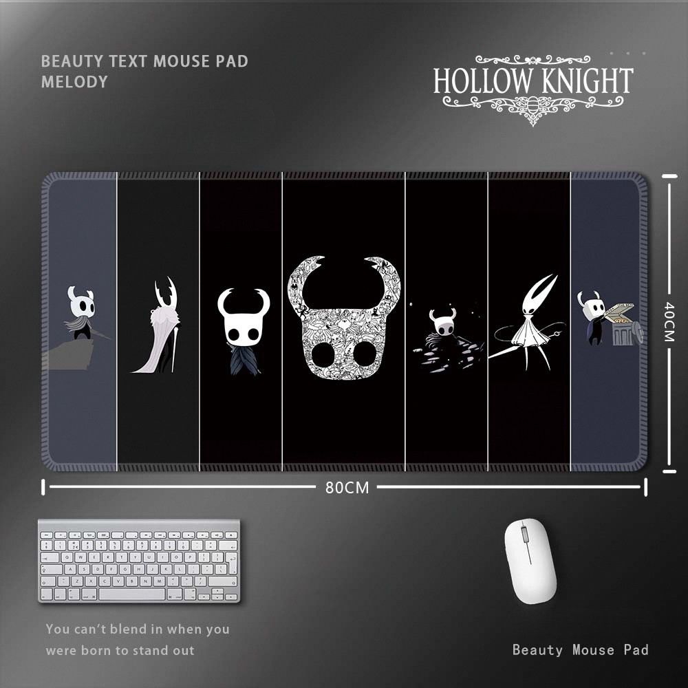 空洞騎士 Hollow Knight 滑鼠墊｜超大尺寸遊戲桌墊 電腦鍵盤墊 收藏周邊