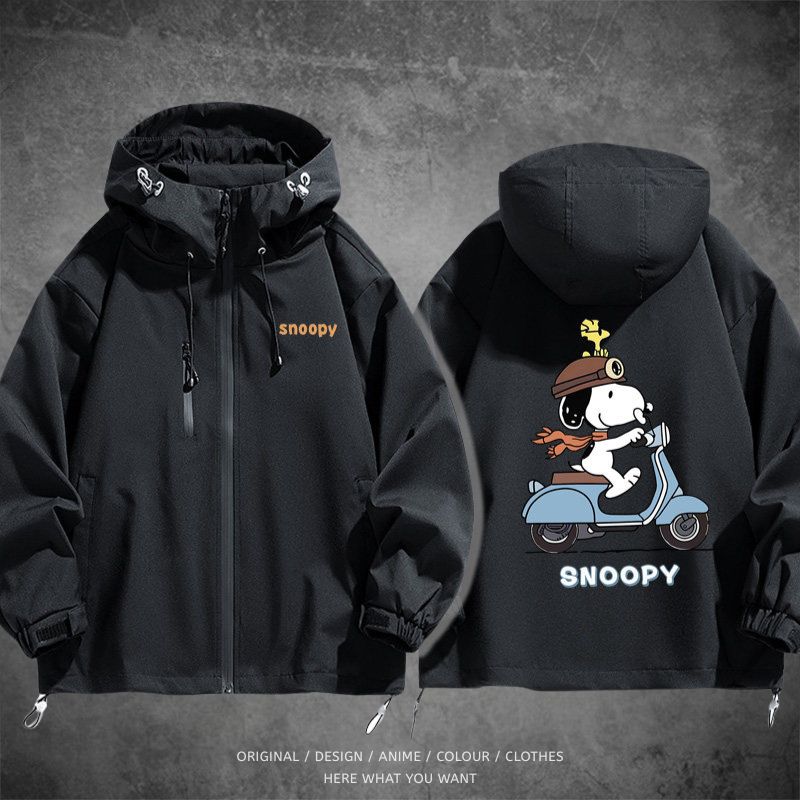 史努比 Snoopy 戶外機能防風防水衝鋒衣