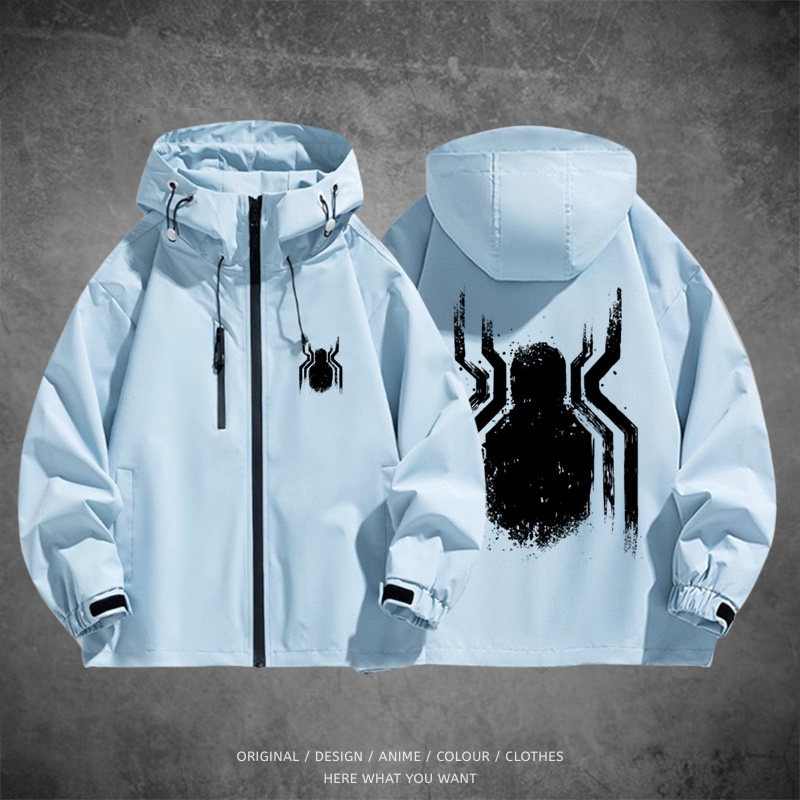 蜘蛛人 Spider-Man 戶外機能防風防水衝鋒衣