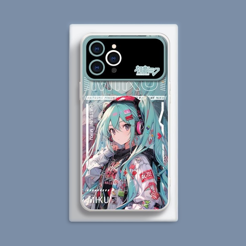 Miku初音未來液態大視窗全包矽膠防摔軟殼-ZUIHANG SHOP