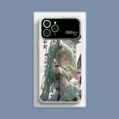 初音未來液態大視窗全包矽膠防摔軟殼-ZUIHANG SHOP