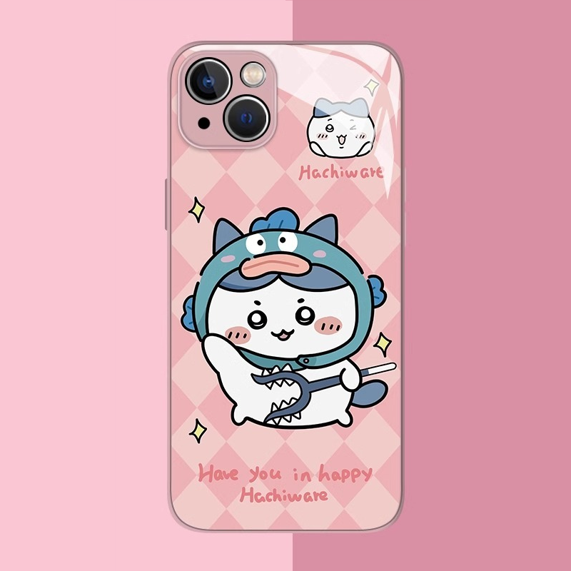 Chiikawa情侶新款高清全包防摔玻璃殼-ZUIHANG SHOP