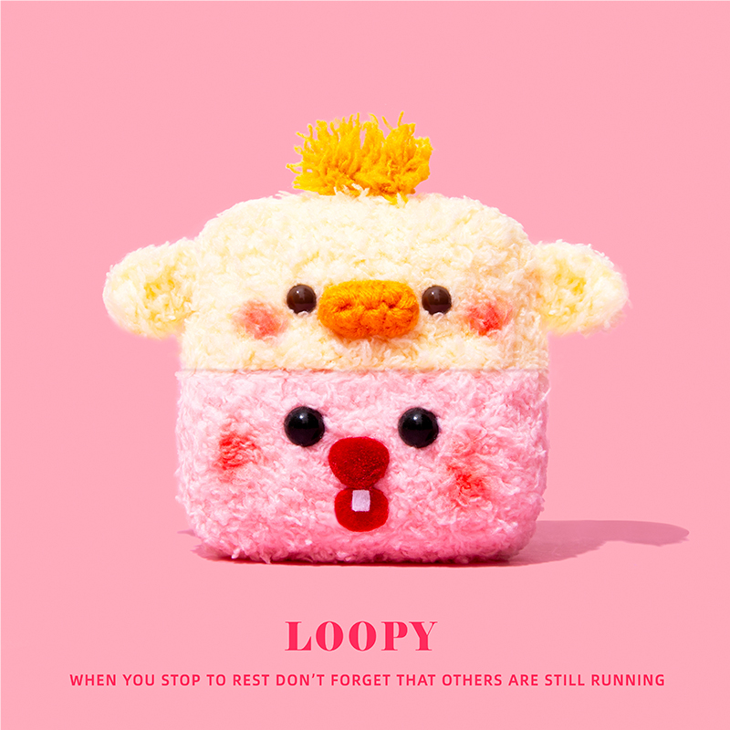 可愛loopy海狸蘋果AirPods耳機保護套
