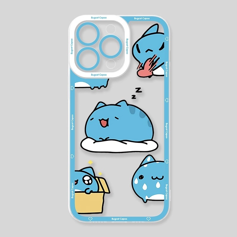 貓貓蟲咖波天使眼透明防摔軟殼-ZUIHANG SHOP