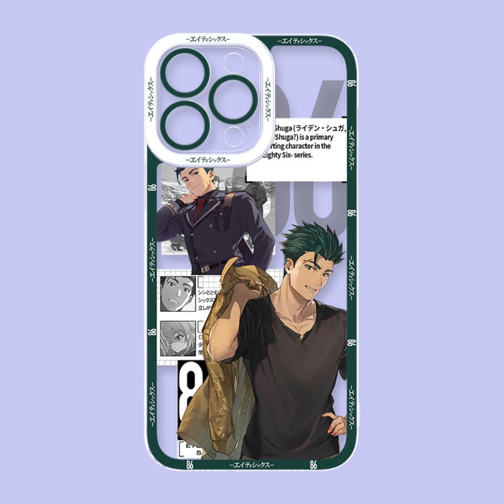 86不存在的戰區天使眼透明防摔軟殼-ZUIHANG SHOP