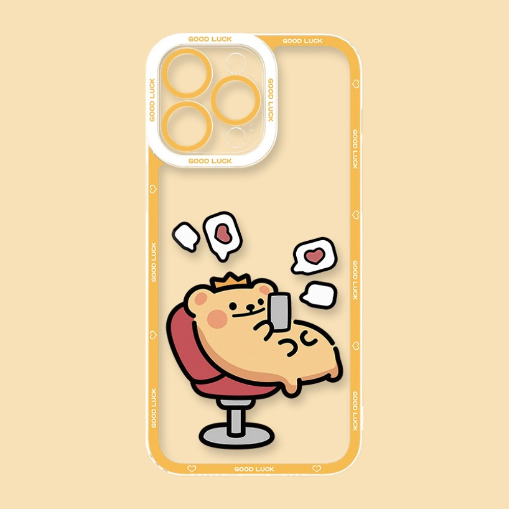 小熊蟲天使眼透明防摔軟殼-ZUIHANG SHOP