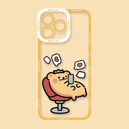 小熊蟲天使眼透明防摔軟殼-ZUIHANG SHOP