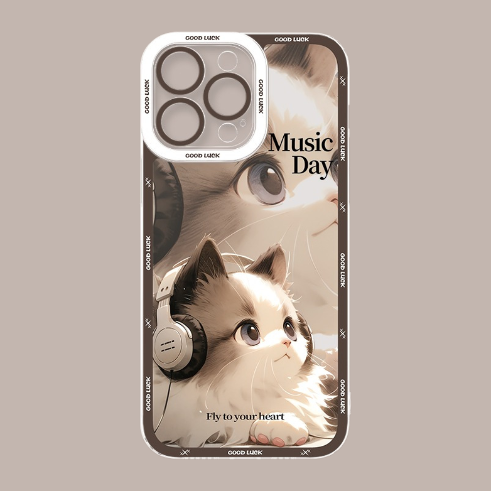 可愛萌寵天使眼透明防摔軟殼-ZUIHANG SHOP