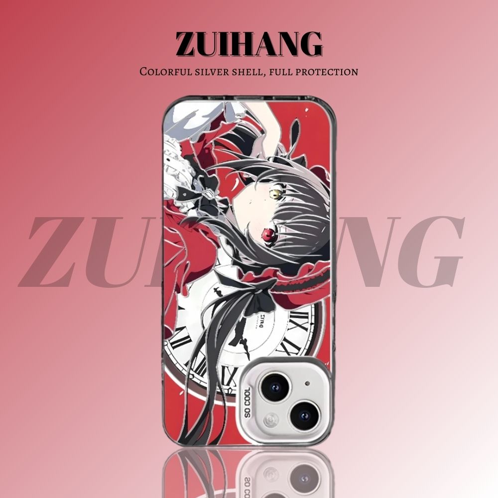 約會大作戰彩銀線條漸變防摔手機殼-ZUIHANG SHOP