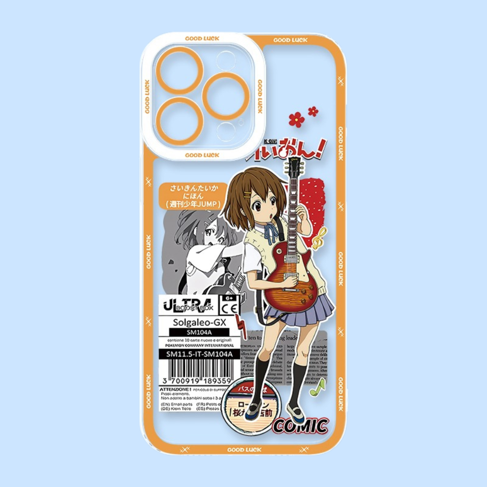 輕音少女天使眼透明防摔軟殼