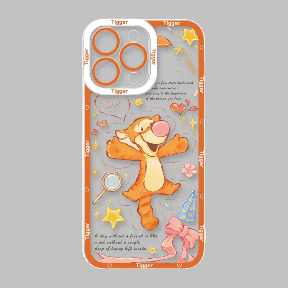 跳跳虎天使眼透明防摔軟殼-ZUIHANG SHOP